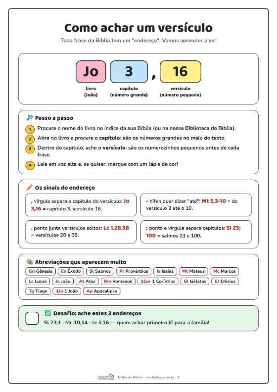 Como achar um versículo