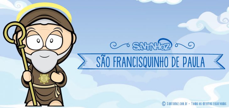 Santinho São Francisquinho de Paula