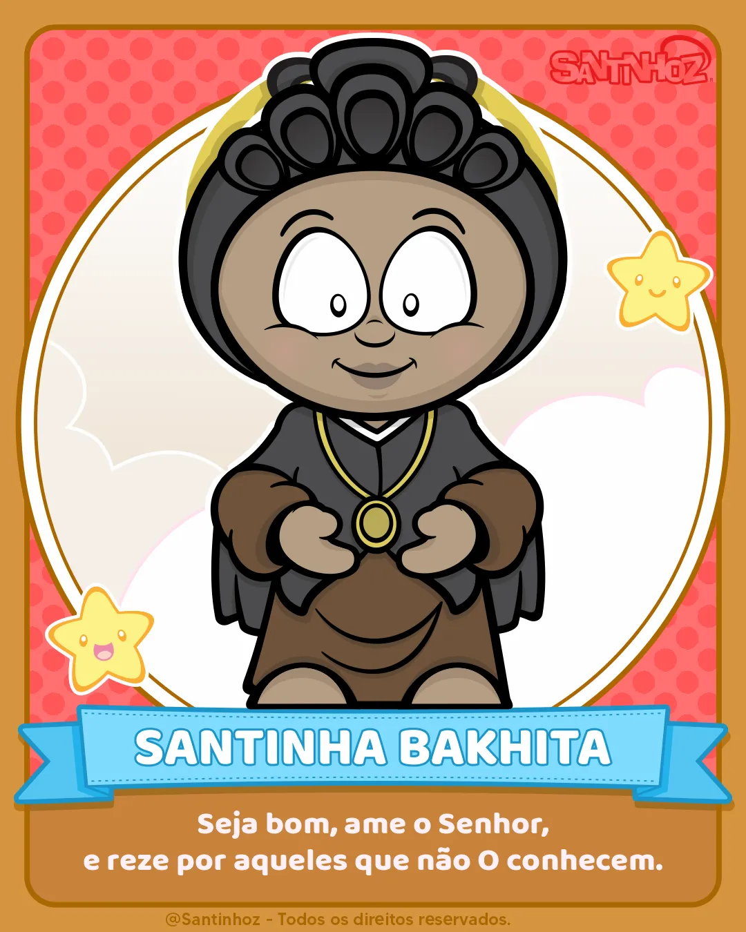 Santinha Josefina Bakhita - Santinhoz