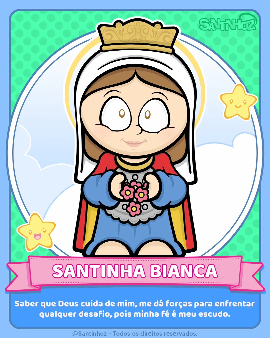 Santinha Bianca - Santinhoz