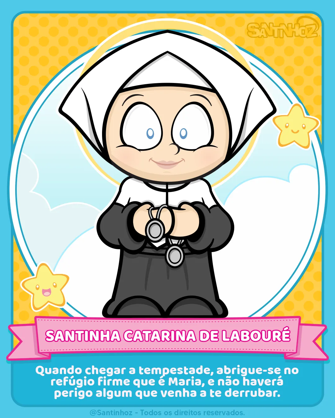 Santinha Catarina de Labouré - Santinhoz