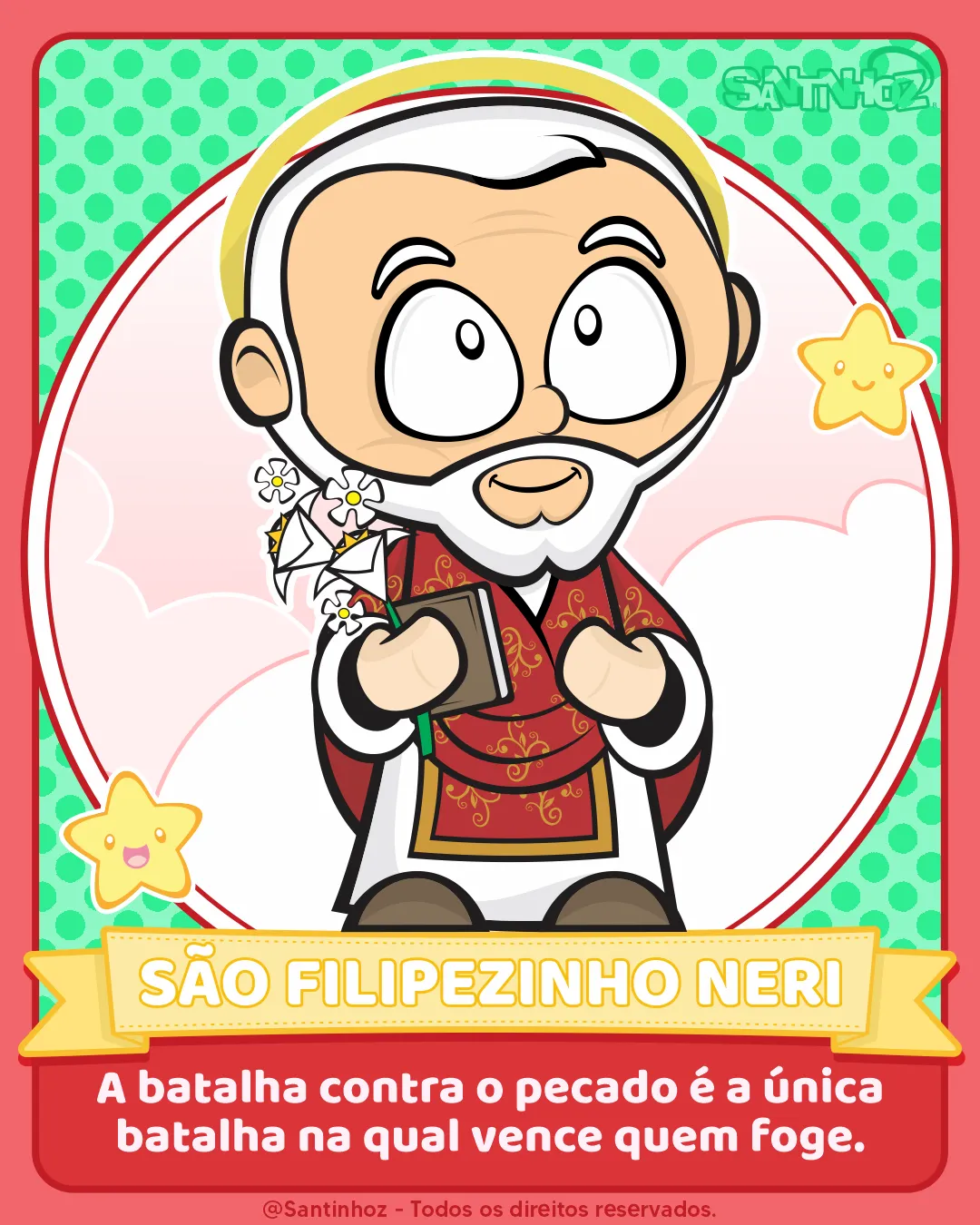 São Filipezinho Néri - Santinhoz