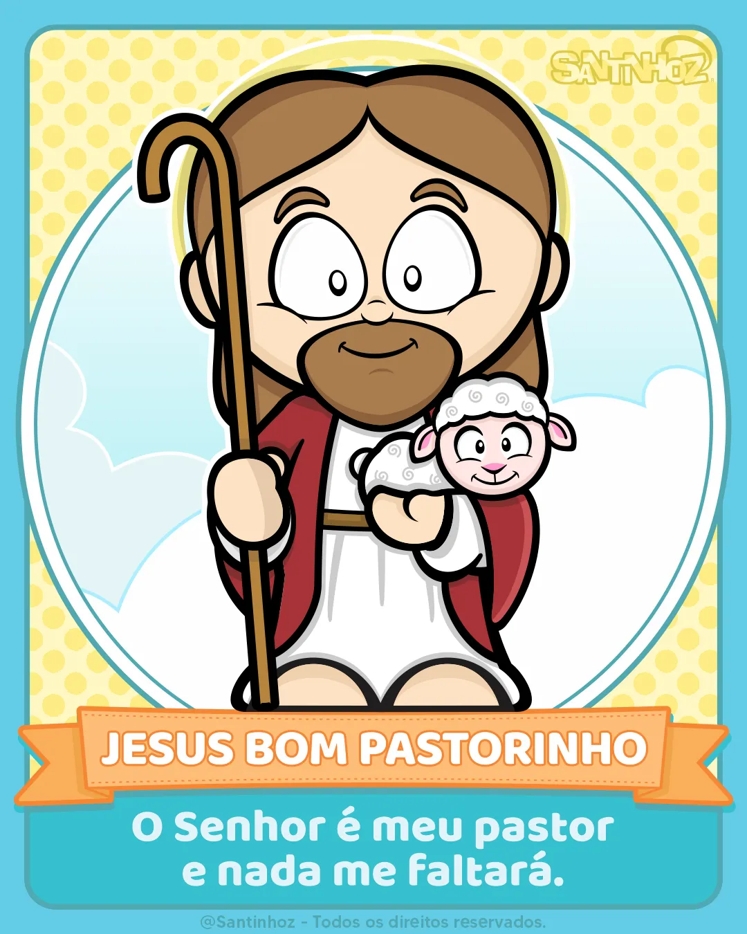Jesus Bom Pastorinho - Santinhoz