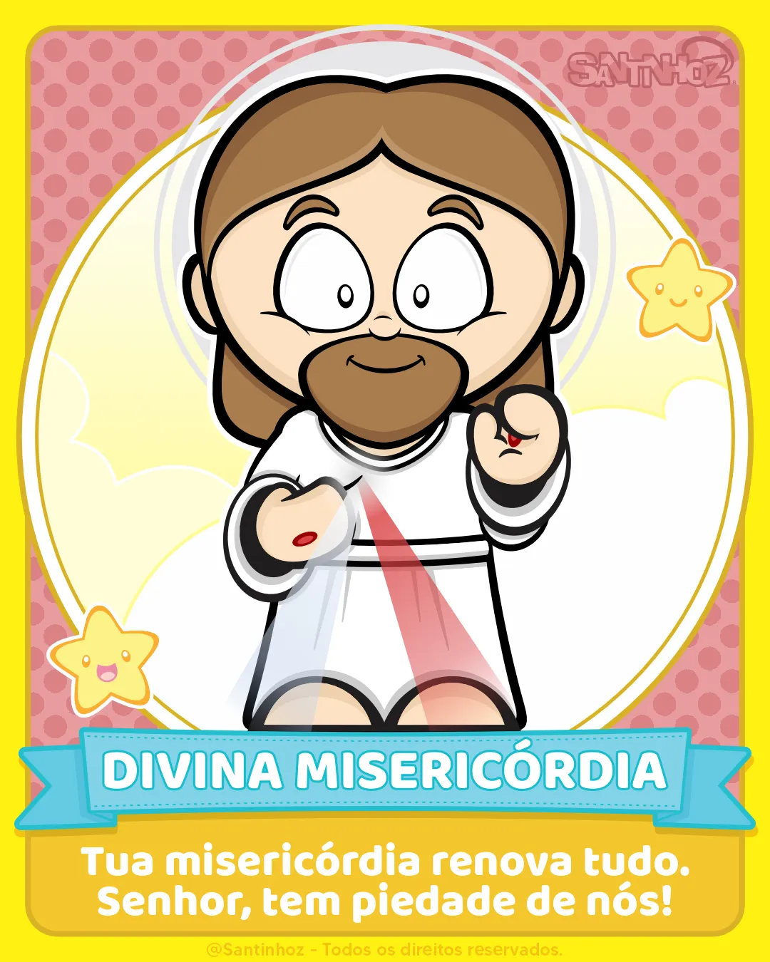 Jesus Misericordiozinho - Santinhoz