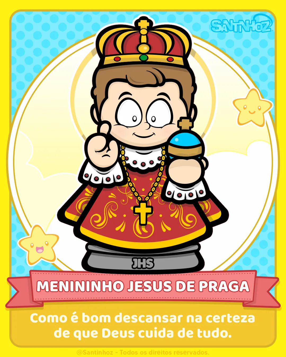 Menininho Jesus de Praga - Santinhoz