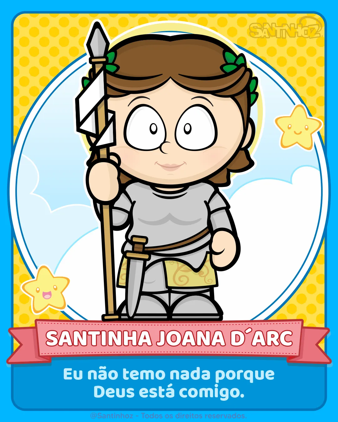 Joaninha d'Arc - Santinhoz