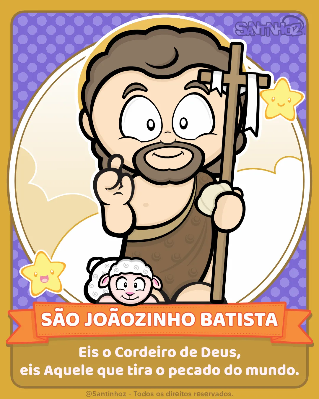 São Joãozinho Batista - Santinhoz