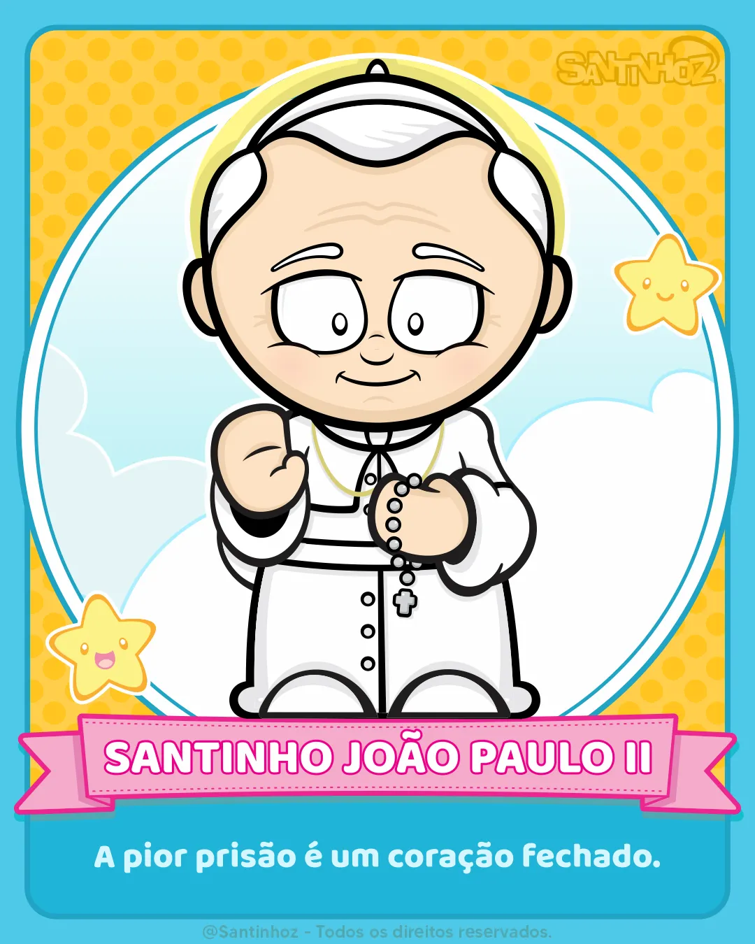 Santinho João Paulo ll - Santinhoz