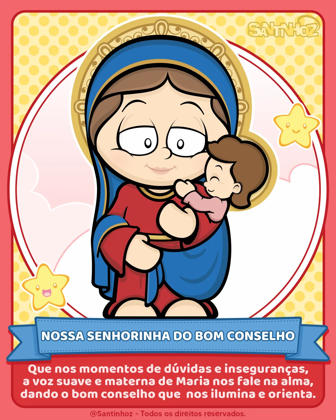 Nossa Senhorinha do Bom Conselho - Santinhoz