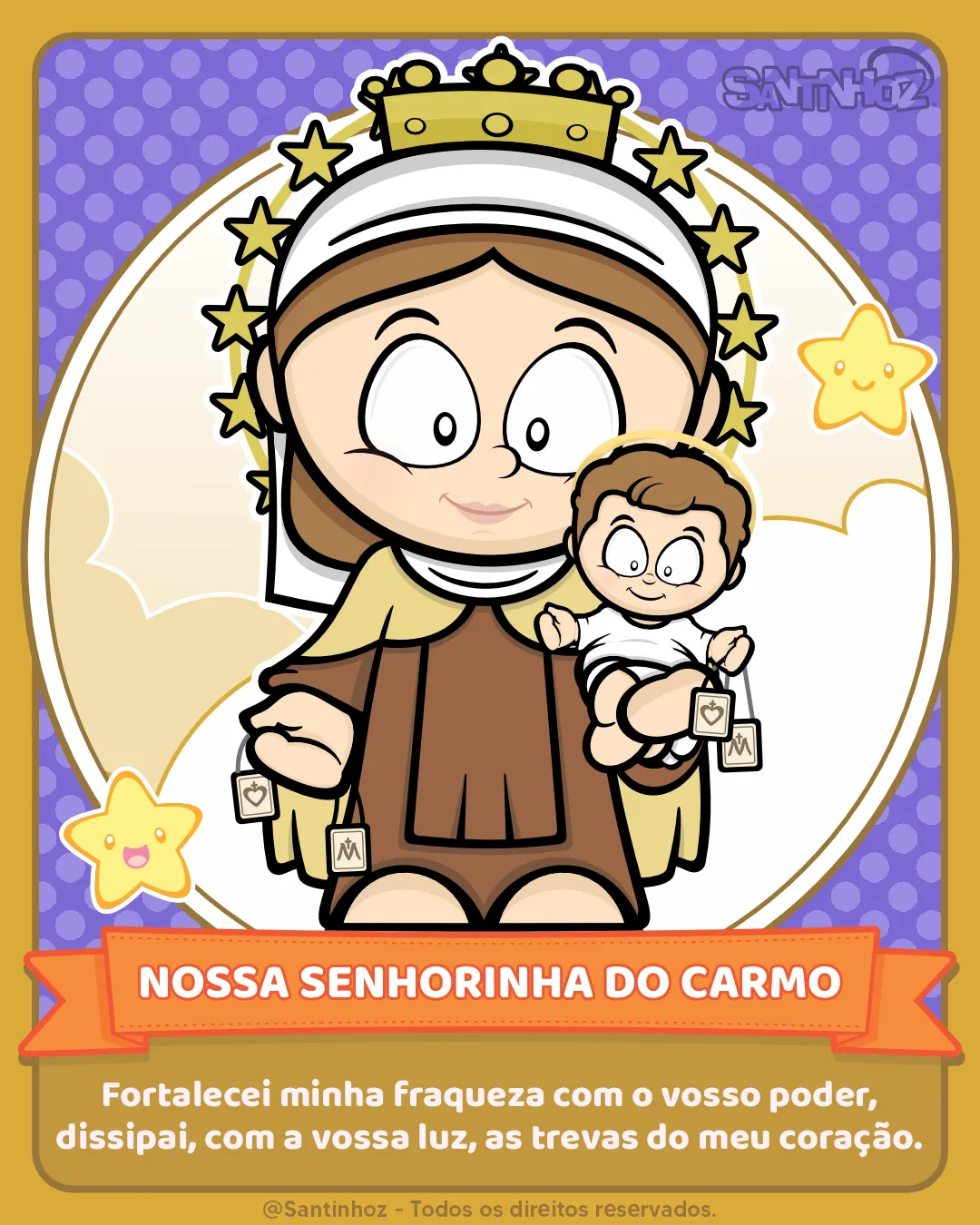 Nossa Senhorinha do Carmo - Santinhoz