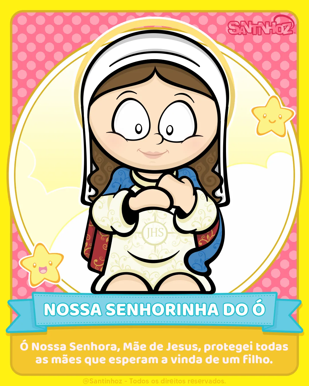 Nossa Senhorinha do Ó - Santinhoz