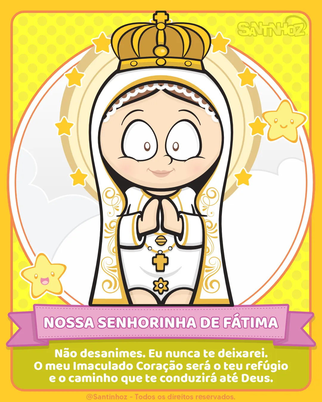 Nossa Senhorinha de Fátima - Santinhoz