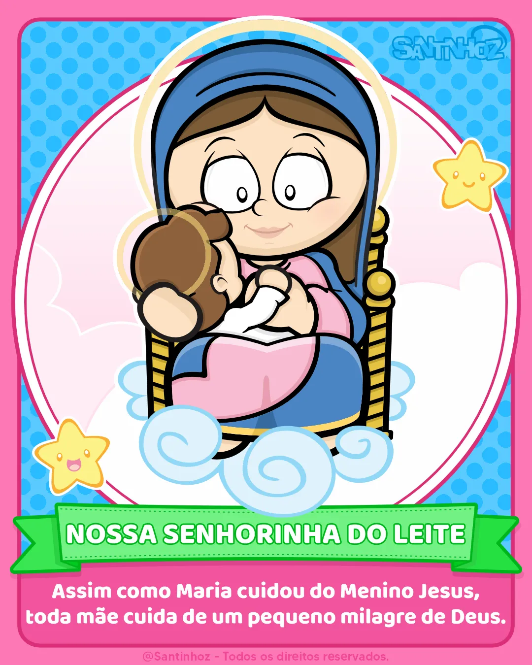 Nossa Senhorinha do Leite - Santinhoz