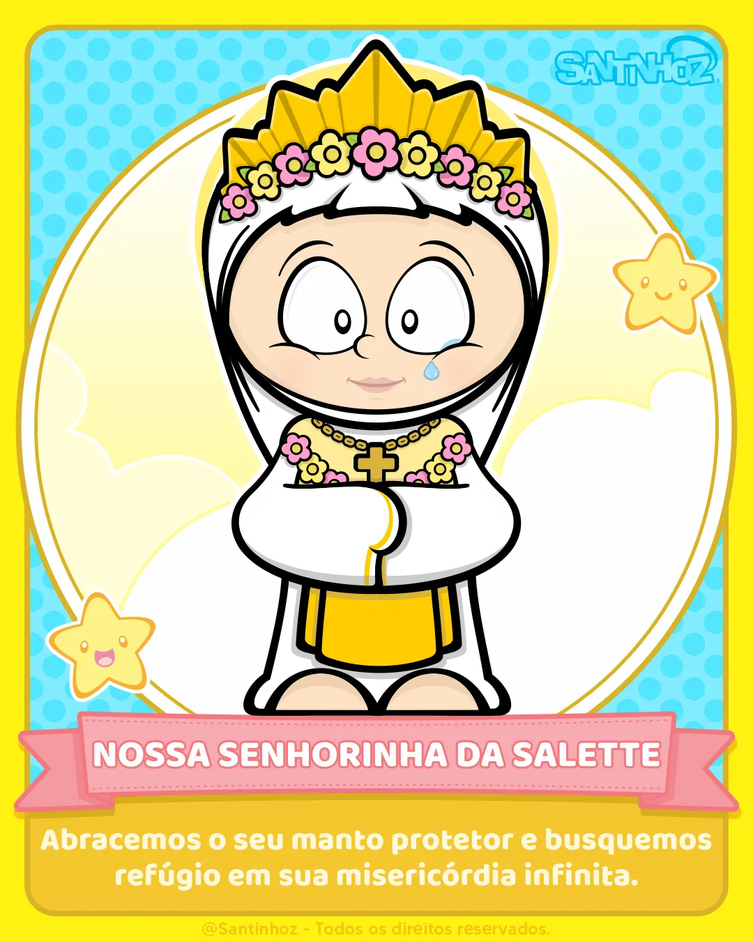 Nossa Senhorinha da Salette - Santinhoz
