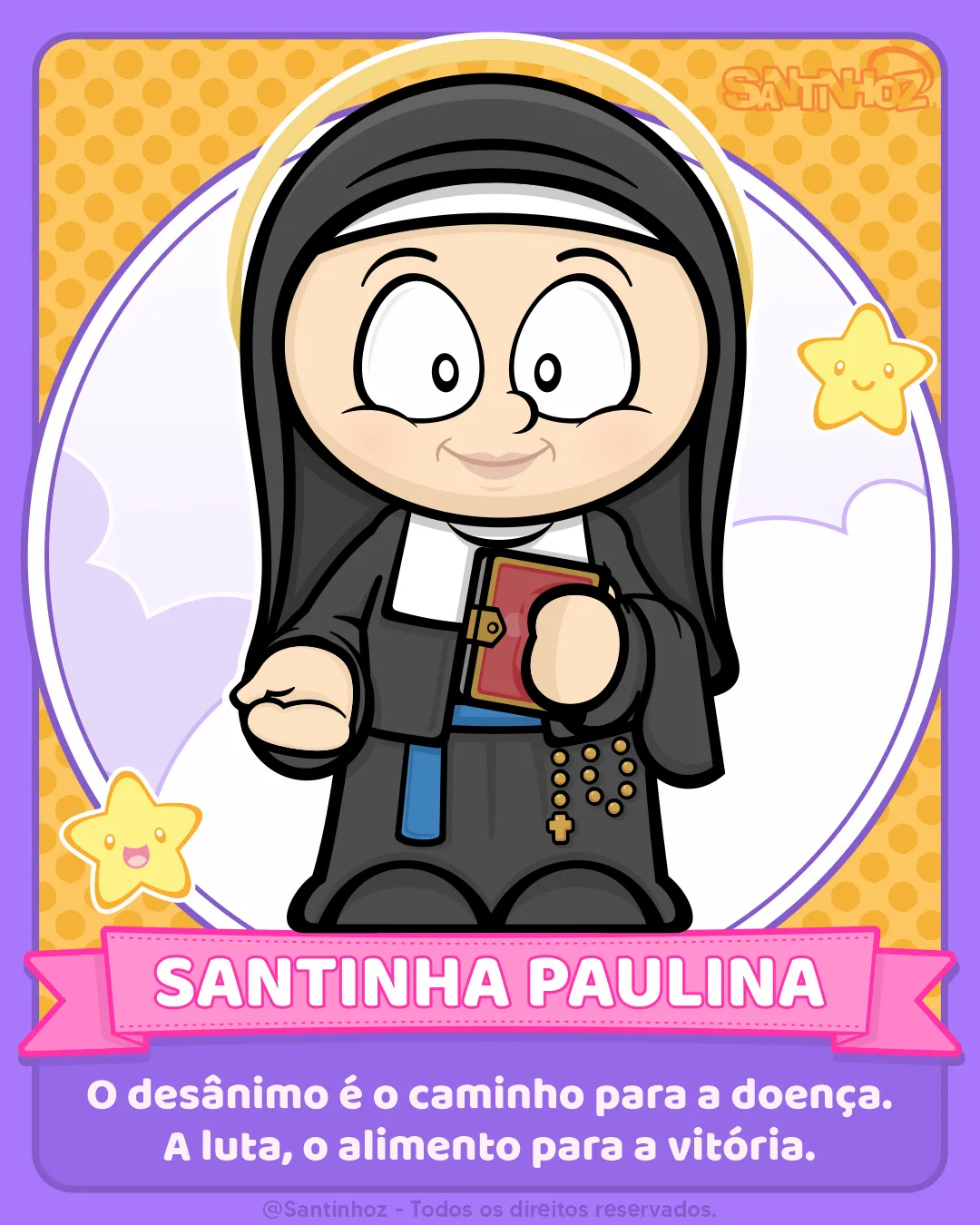 Santinha Madre Paulina - Santinhoz