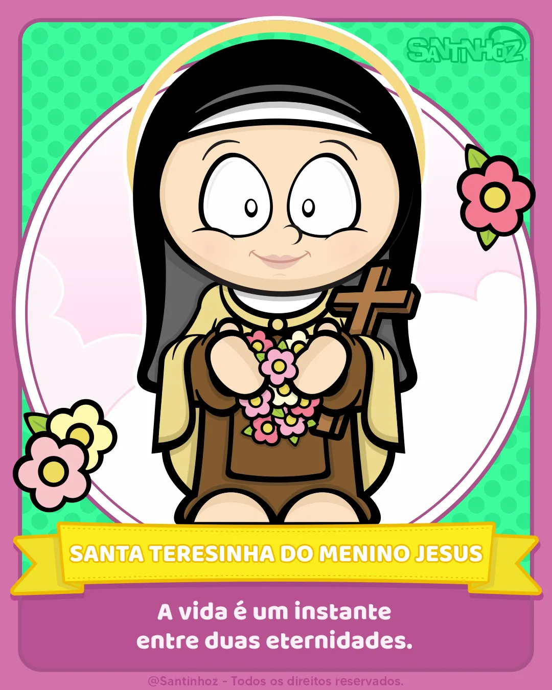 Santa Teresinha do Menino Jesus - Santinhoz