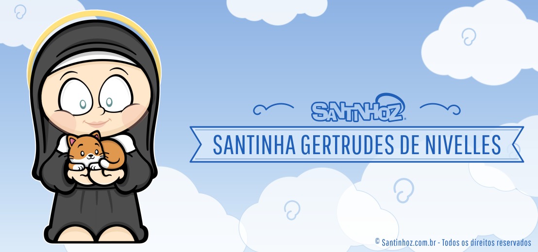 Santinha Gertrudes de Nivelles