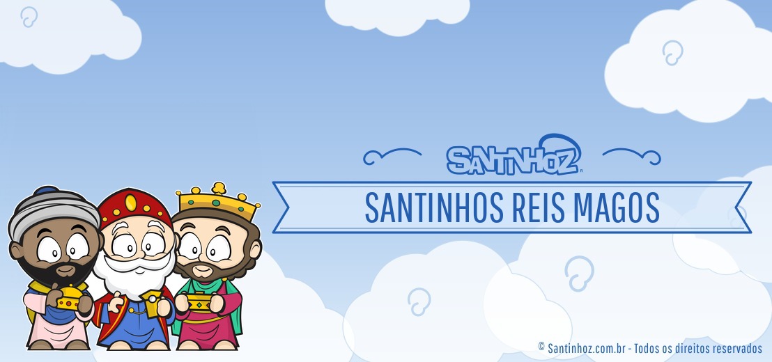 Santinhos Reis Magos