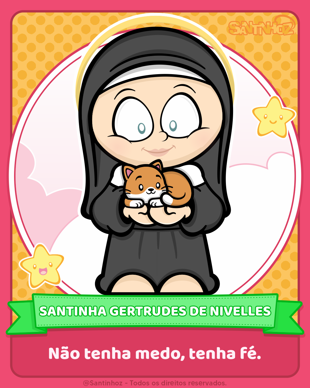 Santinha Gertrudes de Nivelles