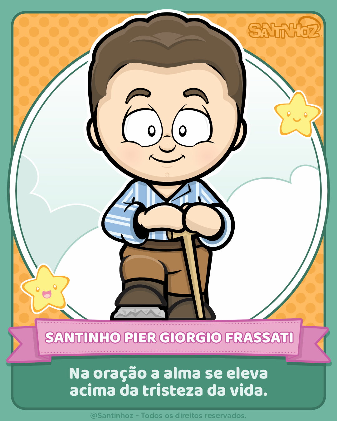 Santinho Pier Giorgio Frassati