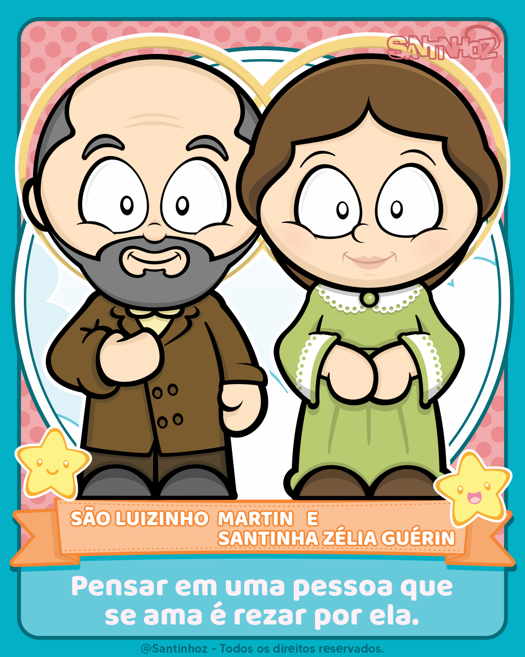 São Luizinho Martin e Santinha Zélia Guérin